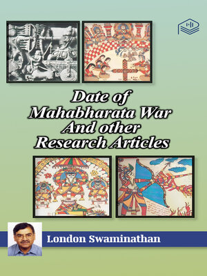 cover image of Date of Mahabharata War and other Research Articles